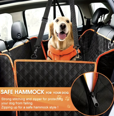 Premium Dog Car Backseat Cover