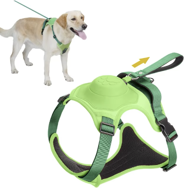 Hachiko™ Premium dog harness with integrated leash