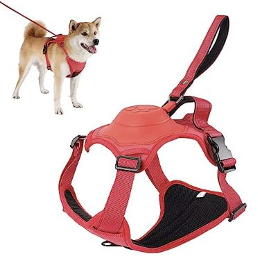 Hachiko™ Premium dog harness with integrated leash