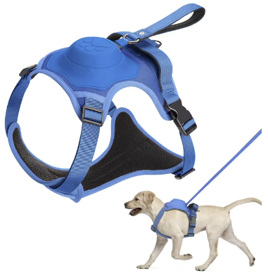 Hachiko™ Premium dog harness with integrated leash