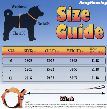 Hachiko™ Premium dog harness with integrated leash